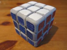 Fully Printed Rubik’s Cube – Updated Center Pieces 3D Printer Model