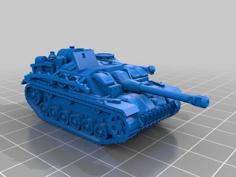 Stug 111 With Stowage 3D Printer Model