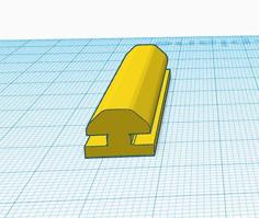 Ender 3 Rail Clip Profile 3D Printer Model