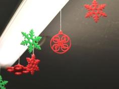 Drone Christmas Ornament 3D Printer Model