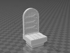 Basic Tavern Door (Dungeon And Dragon Blocks Compatible) 3D Printer Model