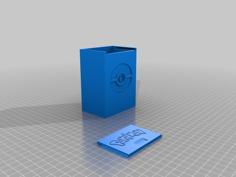 Pokemon Deck Box And Lid 3D Printer Model