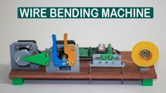 DIY WIRE BENDING MACHINE 3D Printer Model