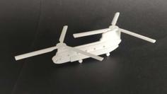 CH-47 Chinook KitCard 3D Printer Model