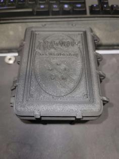 Magic The Gathering Rugged Card Box Commander 3D Printer Model