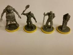 3D Fantasy Minis As Proxies For Dungeon Twister Original 3D Printer Model