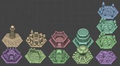 Hex Quest Expansion 2 3D Printer Model