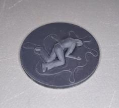 Corpse Token 3D Printer Model