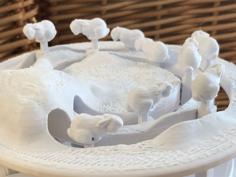 “Go, Bunnies, Go!” – A Springtime Automata 3D Printer Model