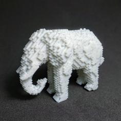 Voxel Elephant V2 3D Printer Model