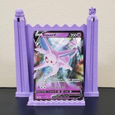 Psychic Pokemon Card Stand 3D Printer Model