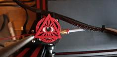 Filament Feeder Knob “All Seeing Eye” 3D Printer Model