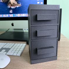 Box With Drawers 3D Printer Model