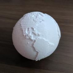 Earth 3D Printer Model