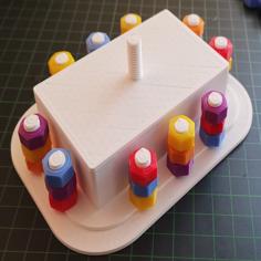 Christmas Gift Giftcard Box With A Twist! Or At Least 32 Twists… 3D Printer Model