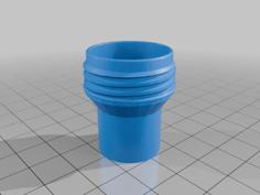 Bottle Cap Heightened Holder With Screw Hole 3D Printer Model