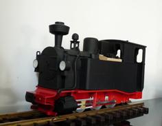 G-Scale Locomotive 3D Printer Model