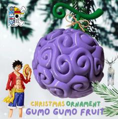 Large Gomu Gomu No Mi (Tree Ornament) 3D Printer Model