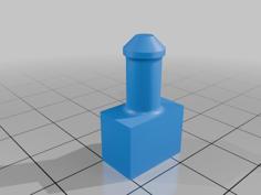 Kawasaki Fairing Anchor Peg 3D Printer Model