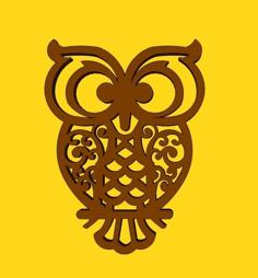 Owl Design # 3 3D Printer Model