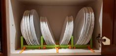 Dinner Plate Holder (modular) 3D Printer Model