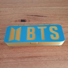 BTS Pencil Case (with Bias Option) 3D Printer Model