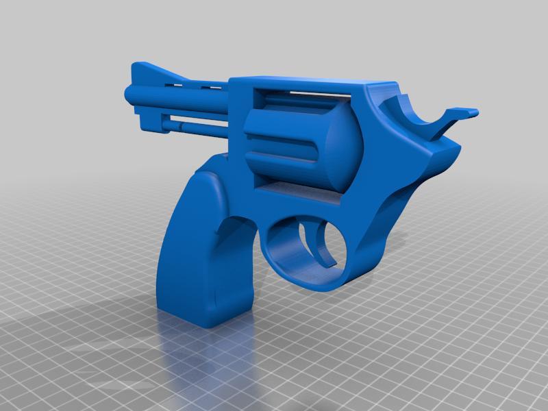 Reverse Revolver 3d Printer Model Free Download - 3axis.co