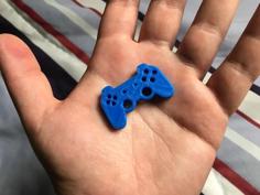 Game Controller Keychain 3D Printer Model