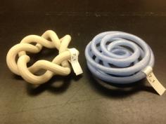 Torus Conformation Of Knot 7_1 3D Printer Model