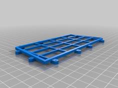 Wrangler Back Grid (Hardbody 4Doors) 3D Printer Model