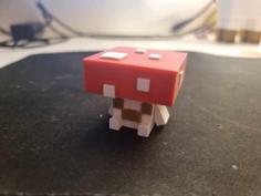 Minecraft Mushling 3D Printer Model