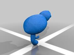 Weird Blue Bird Thin Walls On Small Foot But It’s Irrelavent This Is A Super Cool App Smoothie 3d Modeling 3D Printer Model