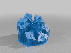 Atlantis City From Stargate Atlantis 3D Printer Model