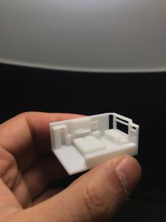 Tiny Bedroom! 3D Printer Model