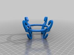 Bowl/Cauldron/Mortar Feet 3D Printer Model