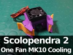 Scolopendra 2 One Fan MK10 Cooling System 3D Printer Model