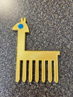 Kuzco’s Llama Comb And Gem -The Emperor’s New Groove 3D Printer Model