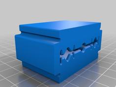 Safety Razor Blade Bin 3D Printer Model