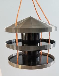 Filament Spool Bird Feeder 3D Printer Model