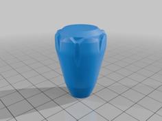 Bolt Knob Crown 3D Printer Model