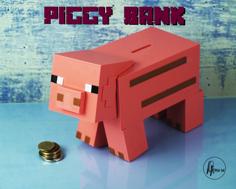 Piggy Bank 3D Printer Model