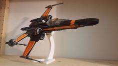 Lego Model Stand (X-Wing 75102) 3D Printer Model