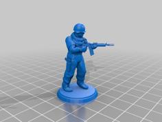 Modern Soldier – M16 3D Printer Model