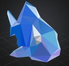 Lowpoly Fish 3D Printer Model