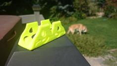 Paddle Holder 3D Printer Model