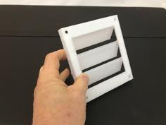 Greenhouse Louver Vent 3D Printer Model