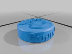 Vancouver Canucks Hockey Puck 3D Printer Model