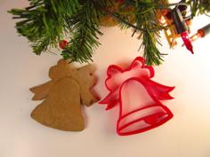 Christmas Bell Cookie Cutter 3D Printer Model