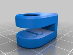 Bolt On Spool Filament Clip/Holder 3D Printer Model