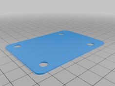 Stratocaster Guitar Neck SHIMS 3D Printer Model